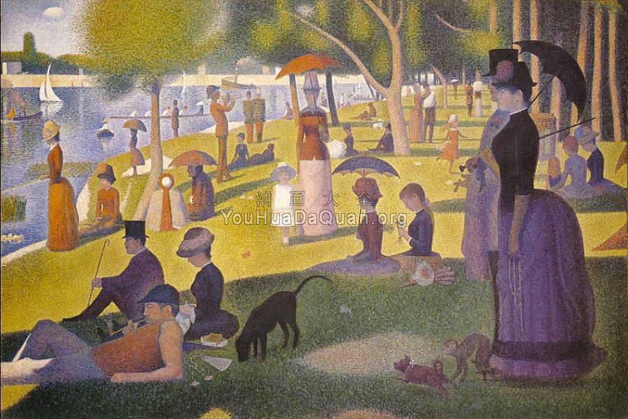 Sunday Afternoon on the Island of la Grande Jatte - 乔治·修拉